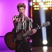 Tate Brusa on NBC's The Voice 2020