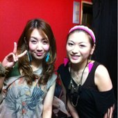 Saori and Aira after live