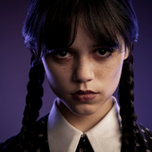 Jenna Ortega as Wednesday Addams