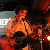 Brad Barr performing with The Barr Brothers