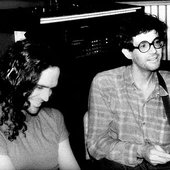 Noise New York, 1985-1991 (Kramer and Jad Fair during the making of Half Japanese's \"Music to Strip By\") photo © Macioce