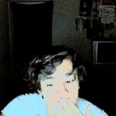 This is how bad my webcam is at night :D