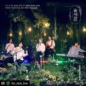 Group photo from For:Rest LIVE Performance