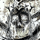 The skull from 'Smite' cover