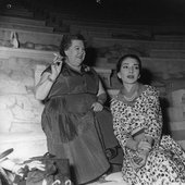 Elvira de Hidalgo & Maria Callas