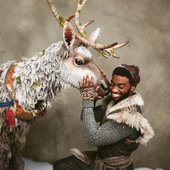 Jelani Alladin as Kristoff on Broadway