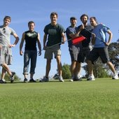 Ag Silver Golfing in CA