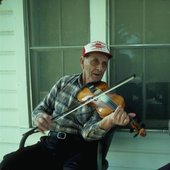 Cajun fiddler Dennis McGee, Louisiana.jpg