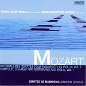 Complete Sonatas For Fortepiano And Violin, Vol. 1: Mannheim Sonatas (Mozart)