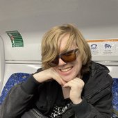 Tomas on a Train