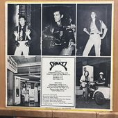 Shnazz back cover of album