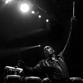 king errisson - percussionist of Bongo Band