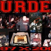 BURDEN collage + logo
