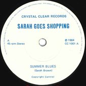 Sarah Goes Shopping record label...