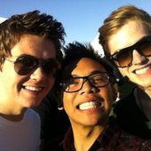 damian , aj  & cameron
