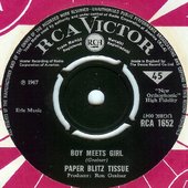 Paper Blitz Tissue - 'Boy Meets Girl' (single, 1967)