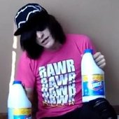 jon jumper with bleach