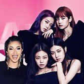 Blackpink and Cardi B