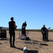 Shining at Mojave Desert