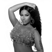 Nicki Minaj B&W