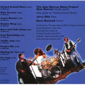 THE ALAN MARCUS BLUES PROJECT- Kicked Around Blues - Back