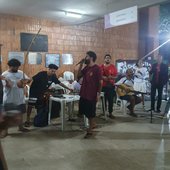 Guerillha Poética perfomando
