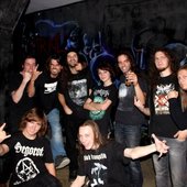 Pictured with Cantabile Wind (Ukraine) and fans (10 october 2012, Kiev)