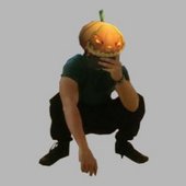 pumpkin man