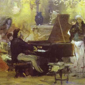 \"Chopin Wykonanie w salonie Antoniego Radziwiłła w Berlinie w 1829\" 