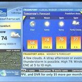 weatherscan frankfort