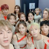 Group promoting themselves in musical shows
