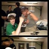 Dave Days vs. Michael Buckley ARM WRESTLE