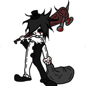 art he made of patchrick 4 halloween