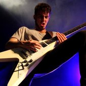 Luis (guitar player) en Onda Rock 2014
