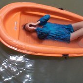 Cooling off in the River Gambia