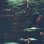 emel on drums