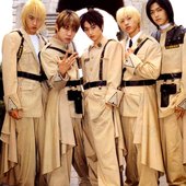 In uniforms!