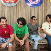 Alexandre Antunnes, Eduardo Couto, Denis Wilson, Theo Mattos, da esquerda para direita.