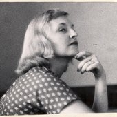 Joan O'Bryant attending the 1958 Arkansas Folklore Society Annual Meeting.-14229972134