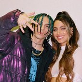 TINI & KHEA at the "TINI TINI TINI" Live Streaming Backstage