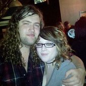 Luke, me and his beautiful hair! <3