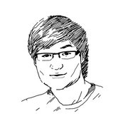 Drawing of Sven Weisemann