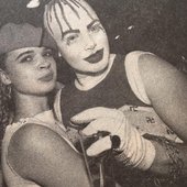 Lizzie Tear & Leigh Bowery
