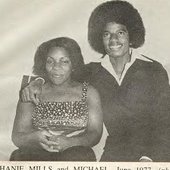 Michael Jackson and Stephanie Mills 