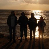 Forever sinking sun - close to Tallin