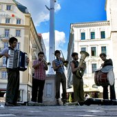 Busking in Timisoara - Florian Parva