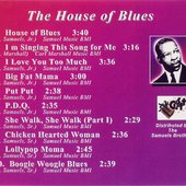 House Of Blues - Back