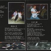"Chance of a Lifetime" CD Insert