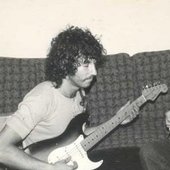 Peter Green playing guitar during his London Years