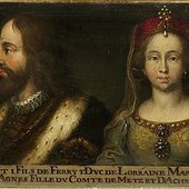 Theobald and Gertrude in a 17th-century painting